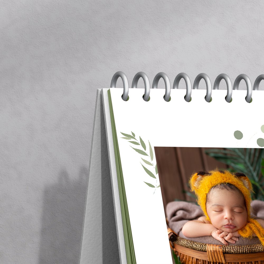 Flip Desktop Personal Calendar